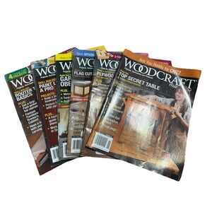 Woodcraft Magazine 2019 - Lot of Six